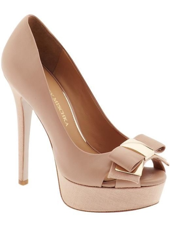 Badgley Mischka Shoes - Badgley Mischka Conary Platform Pee Toe Pumps Size 6.5